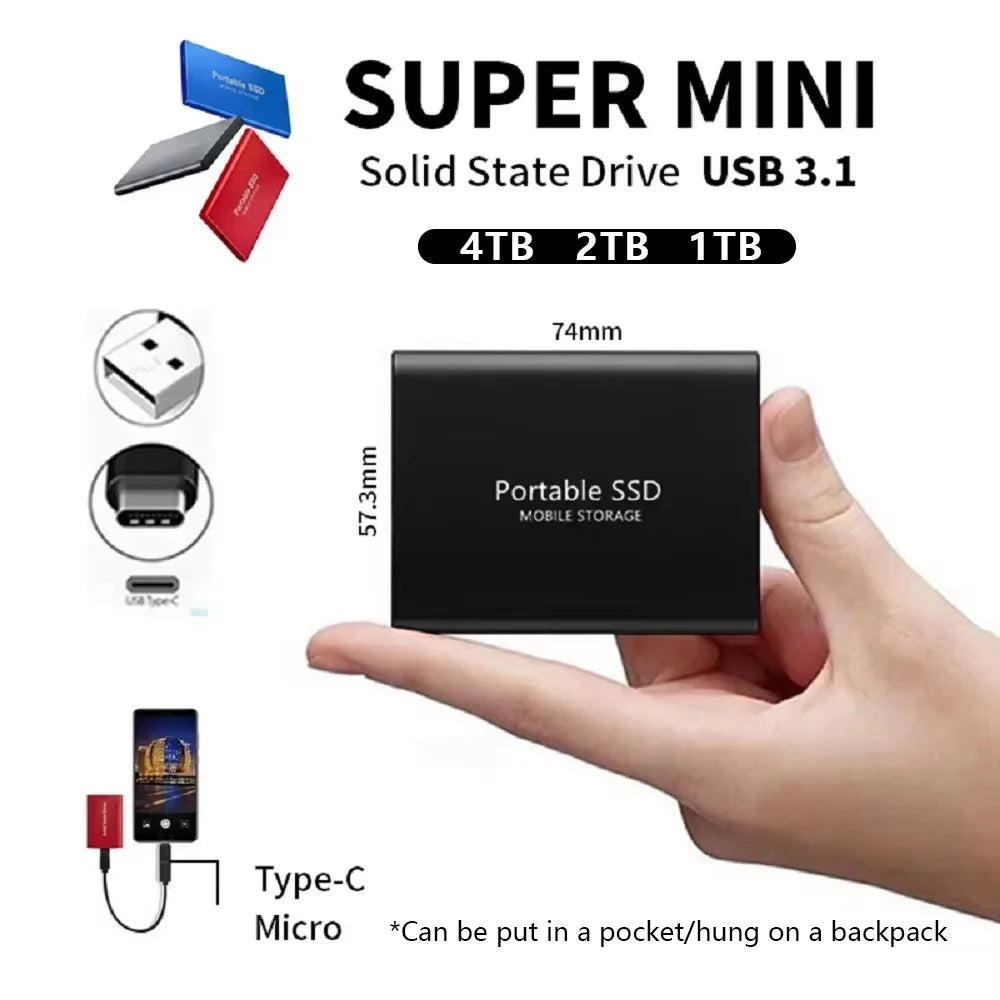 Portable External SSD
