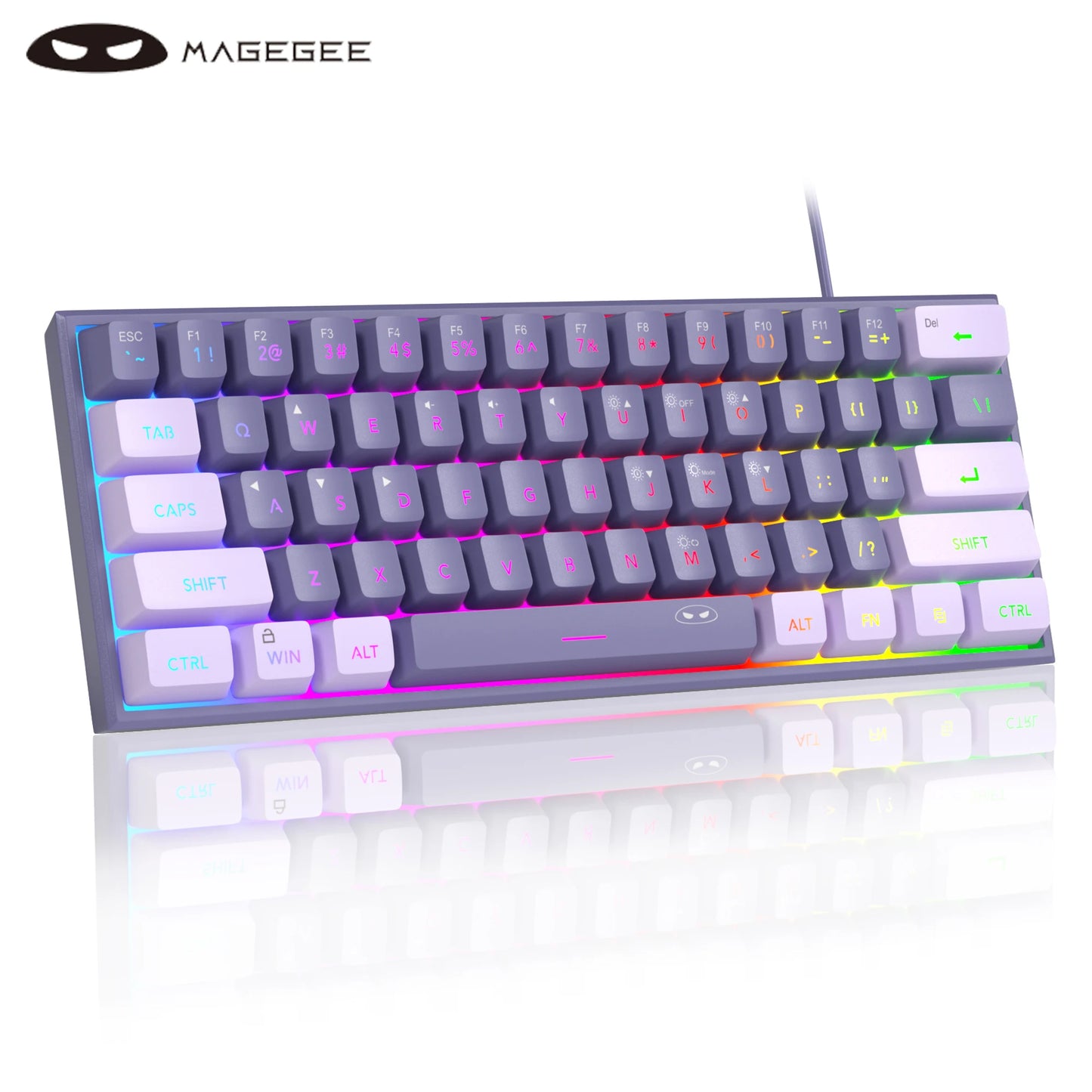 MageGee RGB Compact Gaming Keyboard