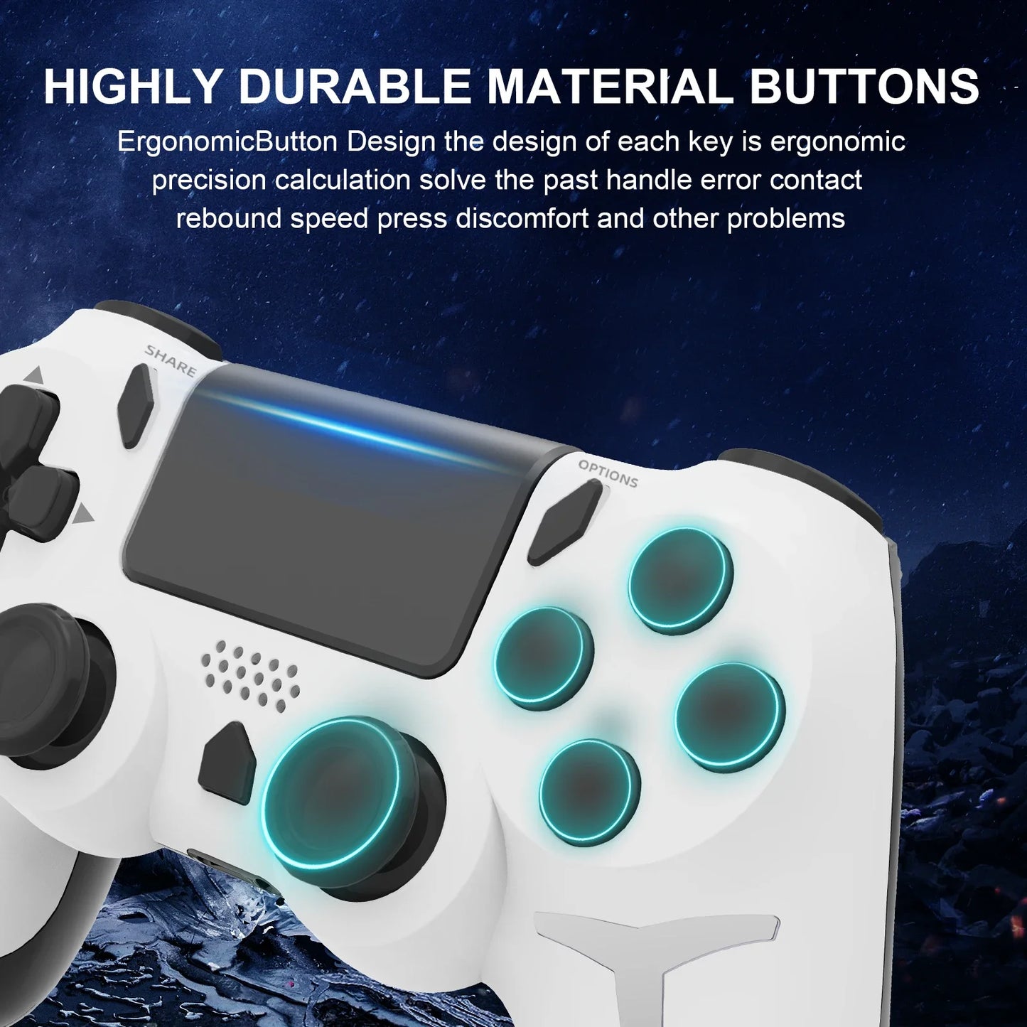 GAMINJA Wireless Bluetooth Gamepad