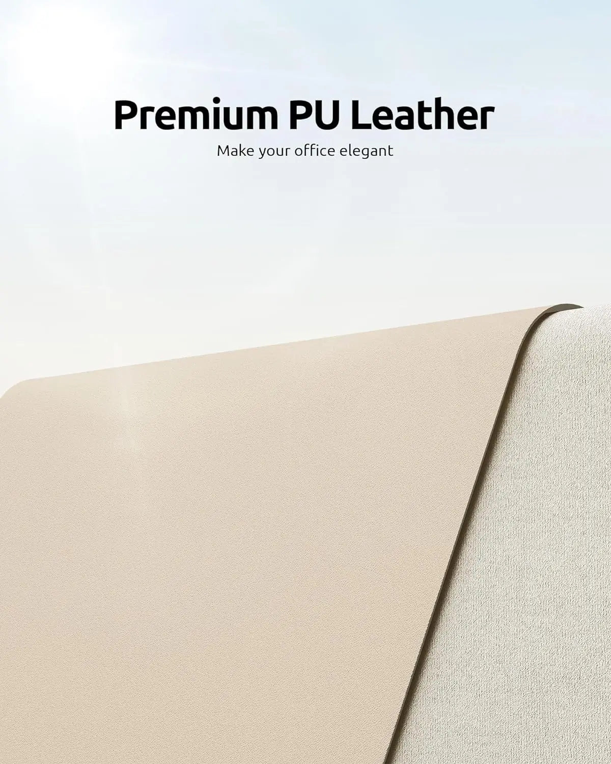 PU Leather Desk Mat