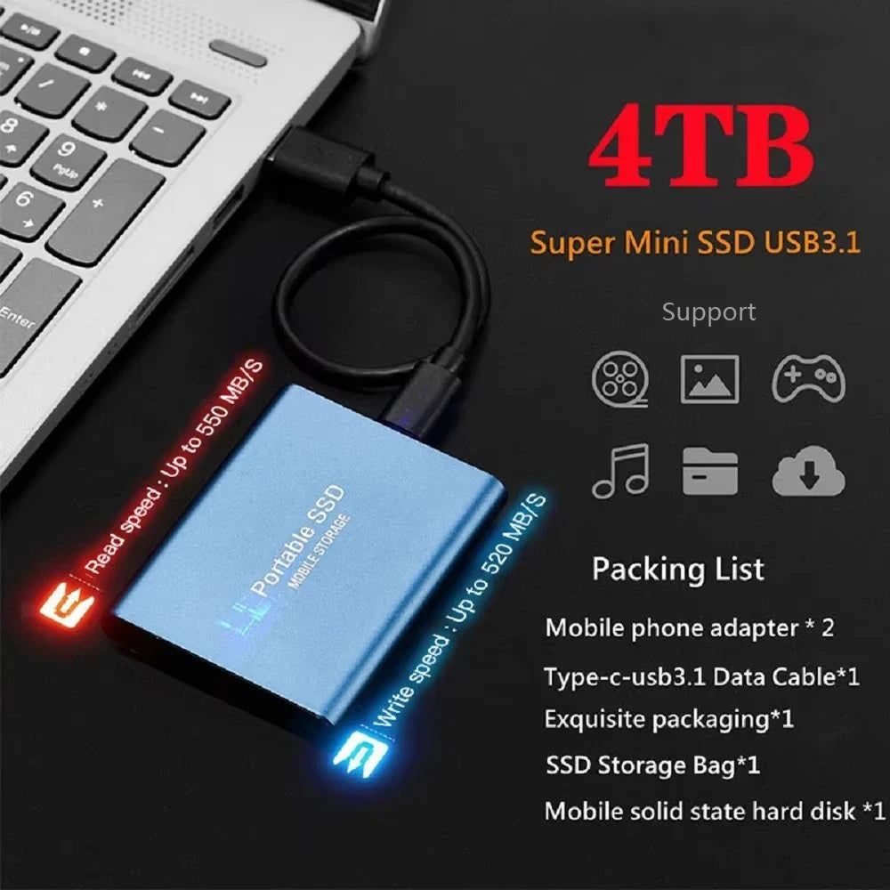 Portable External SSD