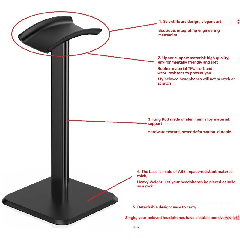 Aluminum Headset Stand
