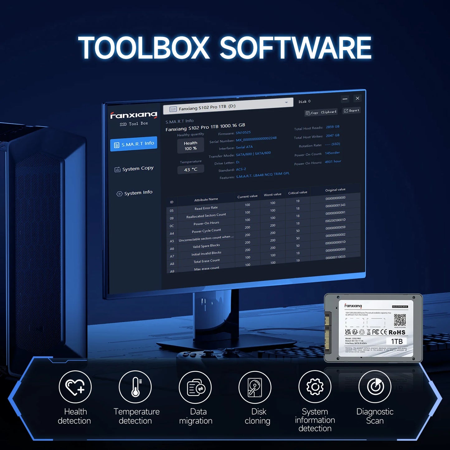 Fanxiang S102 Pro SATA SSD