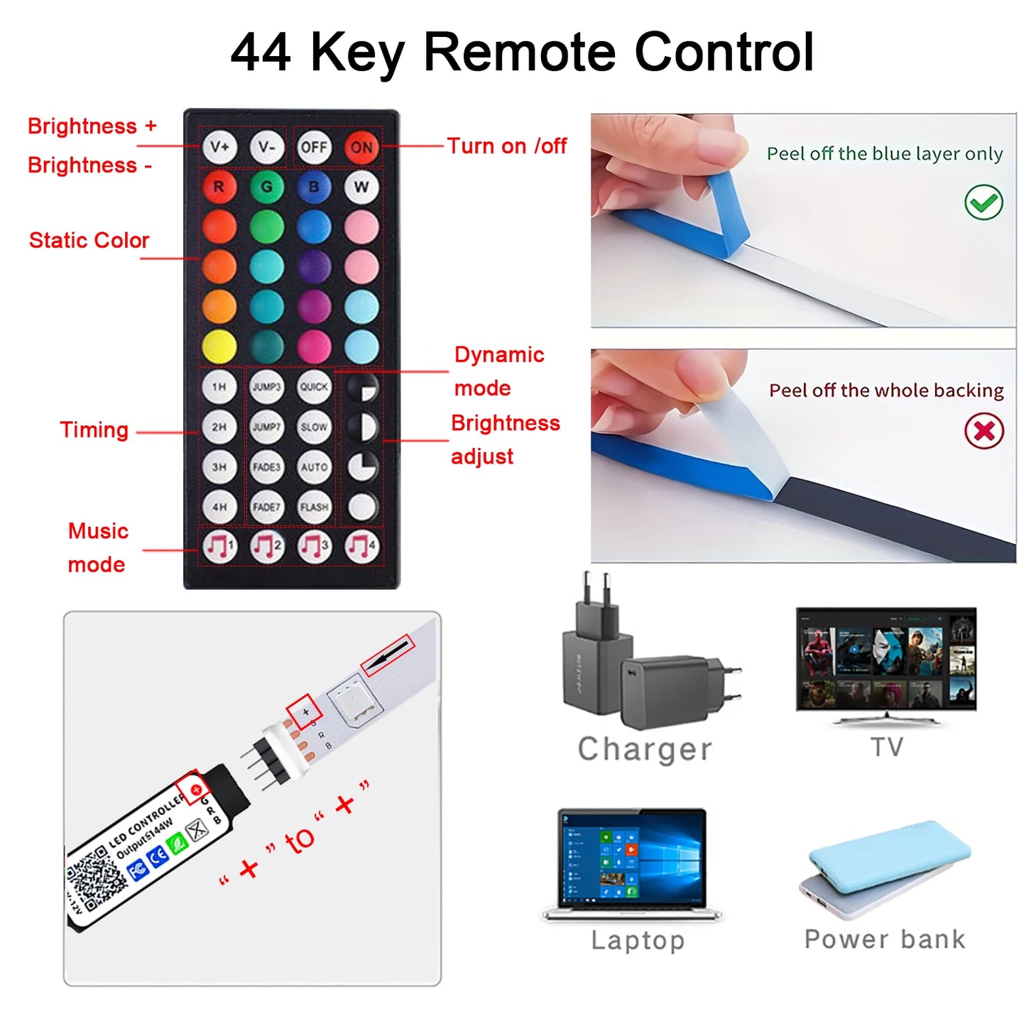 USB RGB Smart LED Strip