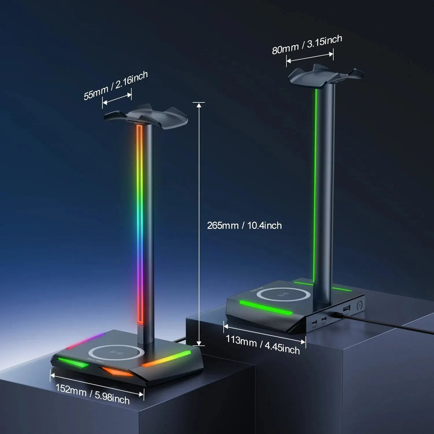 New Bee RGB Headphone Stand