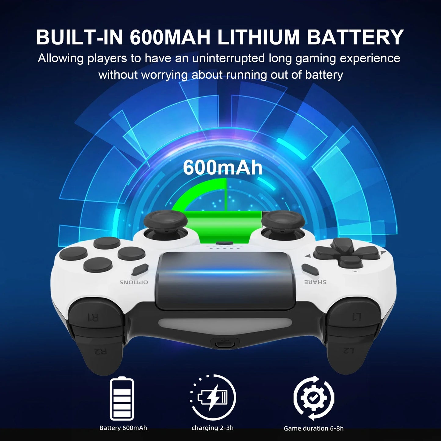 GAMINJA Wireless Bluetooth Gamepad