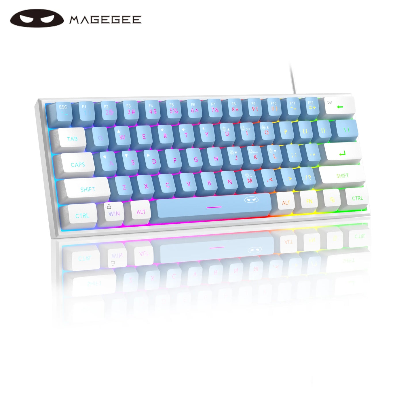 MageGee RGB Compact Gaming Keyboard