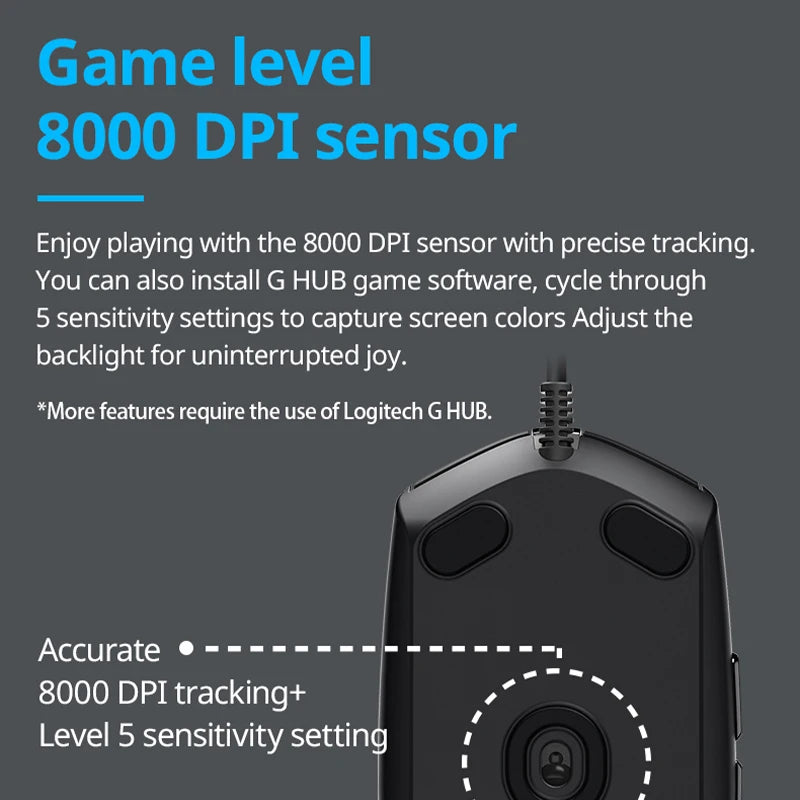 Logitech G102 RGB Gaming Mouse