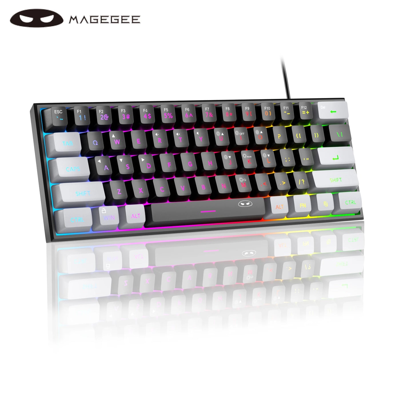 MageGee RGB Compact Gaming Keyboard
