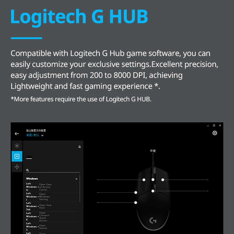 Logitech G102 RGB Gaming Mouse