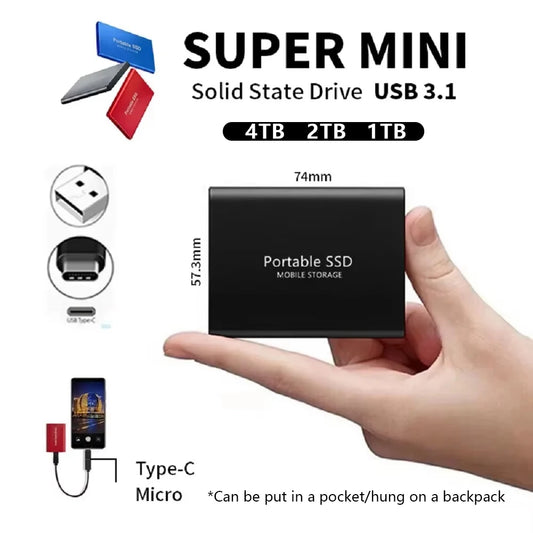 Portable External SSD