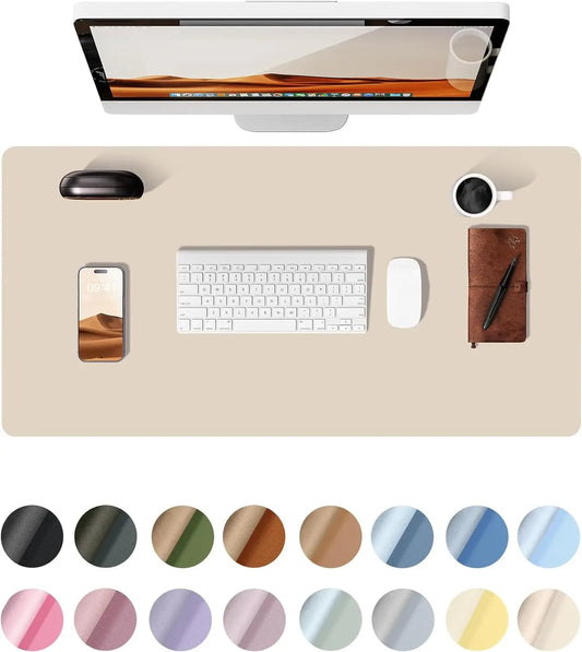 PU Leather Desk Mat