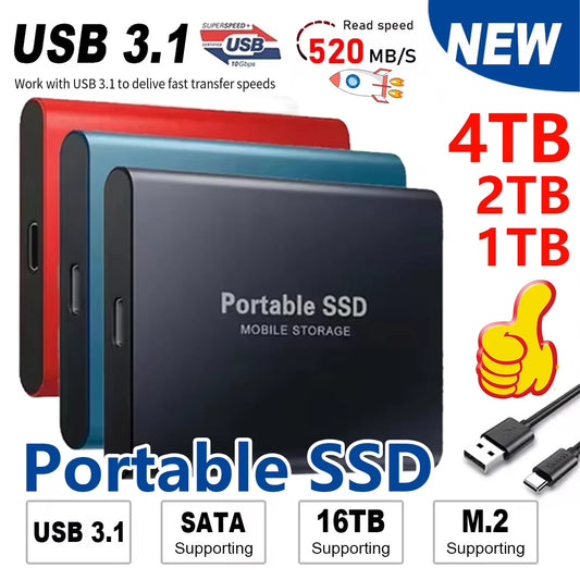 Portable External SSD