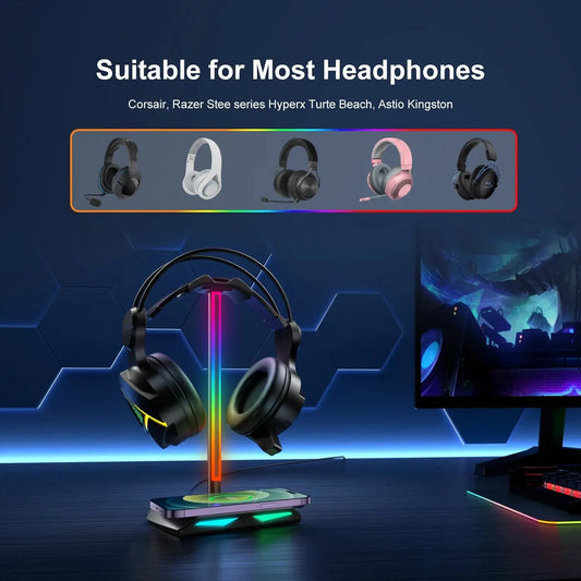 New Bee RGB Headphone Stand